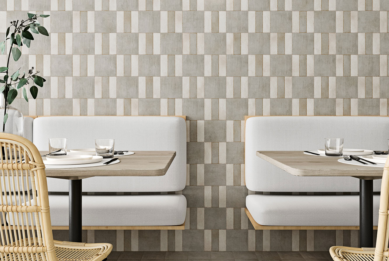 POTTERY  NATURAL / GREY / SQUARE GREY